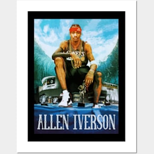 AI The Ultimate Baller Iverson Basketball Superstar Shirt Posters and Art